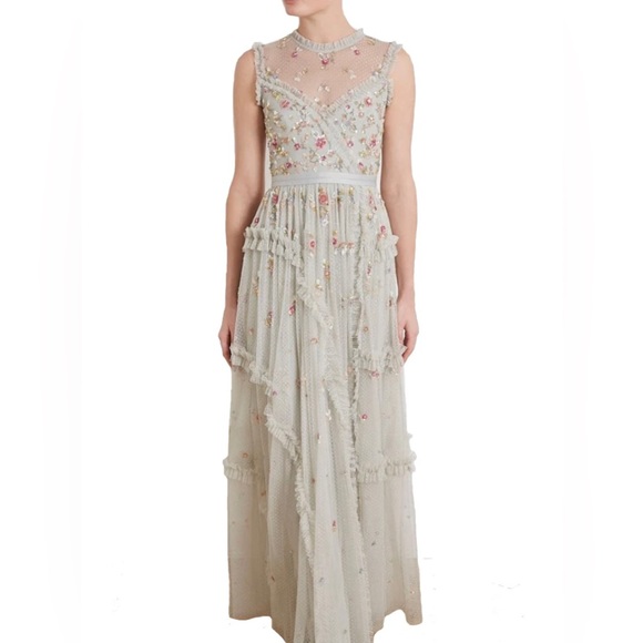 Needle & Thread Rococo Shimmer Ditsy Gown - Picture 7 of 7